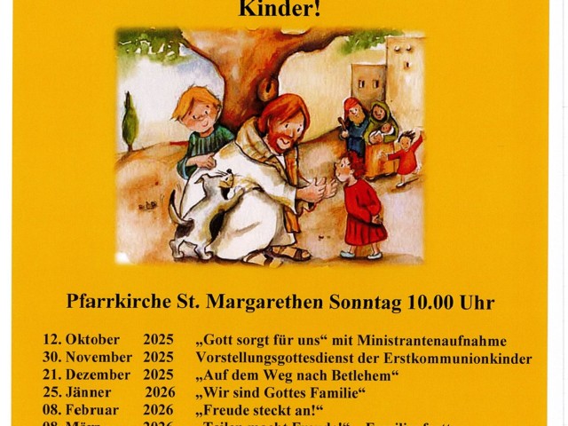 Kinder- und Familiengottesdienste