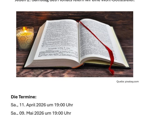 Wort-Gottes-Feiern in Tarrenz