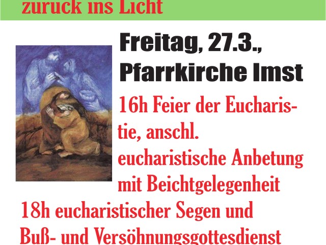 Versöhnungstag im Dekanat Imst