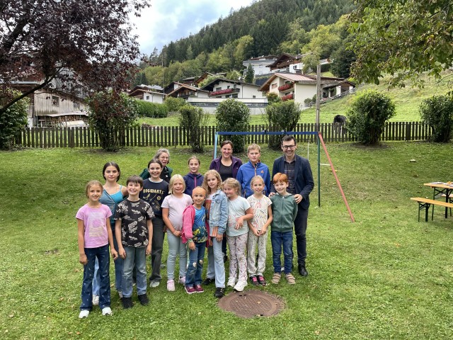 Grillen im Pfarrgarten