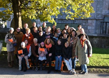 Start von "Orange the World" - Stopp Gewalt an Frauen