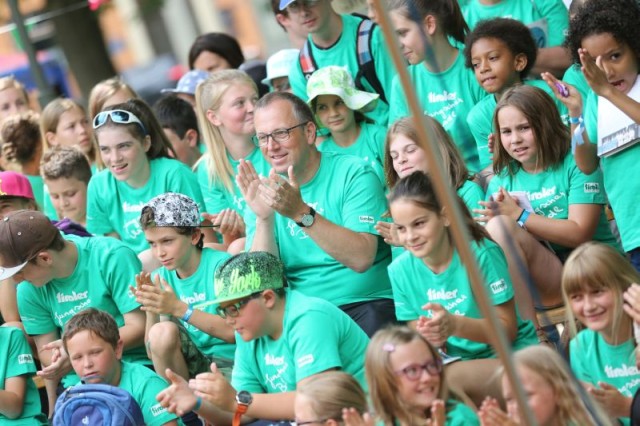Coole Stimmung beim Geburtstagsfest der Jungschar
