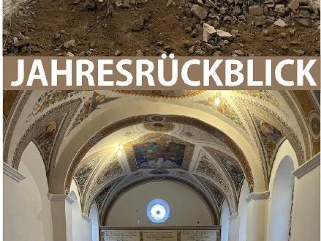 Kirche in Leins: Restaurierung im Bild