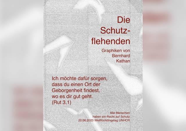 Kunstschau und Forderungen zum Weltflüchtlingstag