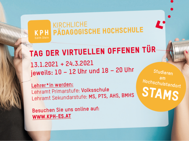 Mit der KPH Edith Stein LehrerIn werden