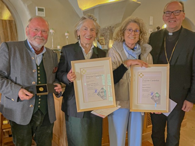 Petrus-Canisius-Orden für vier engagierte Persönlichkeiten