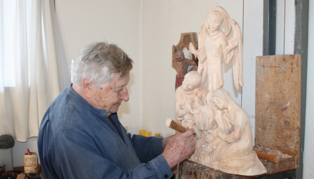 Sakralkünstler Rudolf Millonig feiert 90. Geburtstag