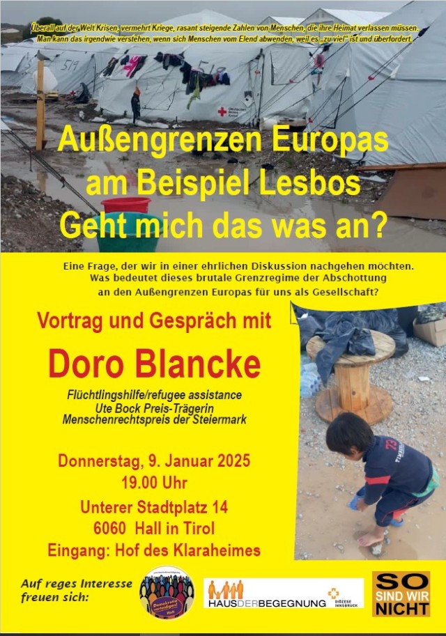 Außengrenzen Europas am Beispiel Lesbos