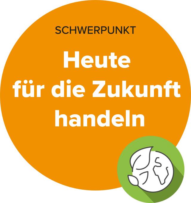 Eine Veranstaltung im Rahmen des Schwerpunktes „Heute für die Zukunft handeln“