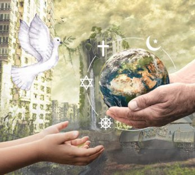 Religionen, Krieg und Frieden