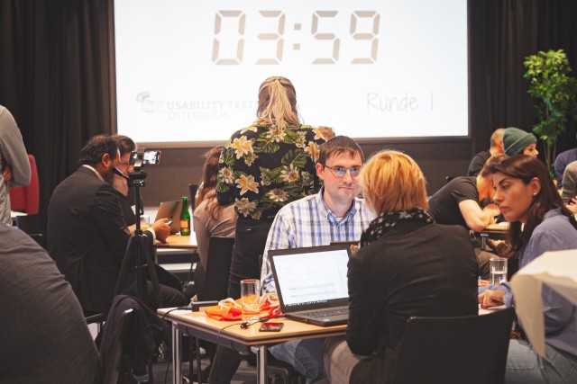 VERSCHOBEN Usability Testessen: Produkte auf die Probe gestellt