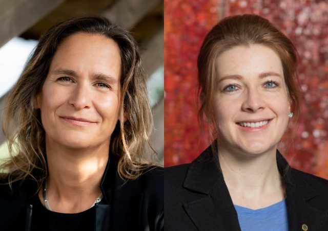 Portraits von Dr. Katharina Ceming und Prof. Marie-Luisa Frick