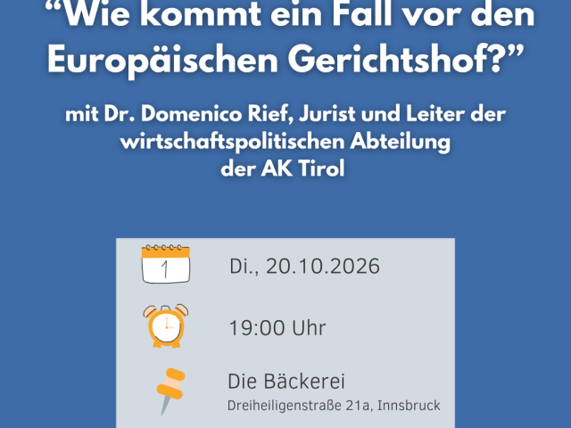EU-Stammtisch im Oktober