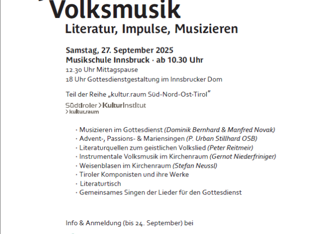 Geistliche Volksmusik