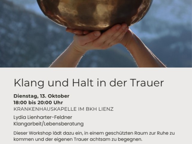 Klang und Halt in der Trauer