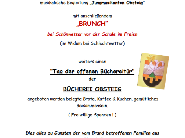 Vinzimesse der VG Obsteig
