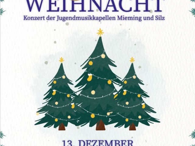 WEIHNACHSTKONZERT DER JUGENDMUSIKKAPELLEN