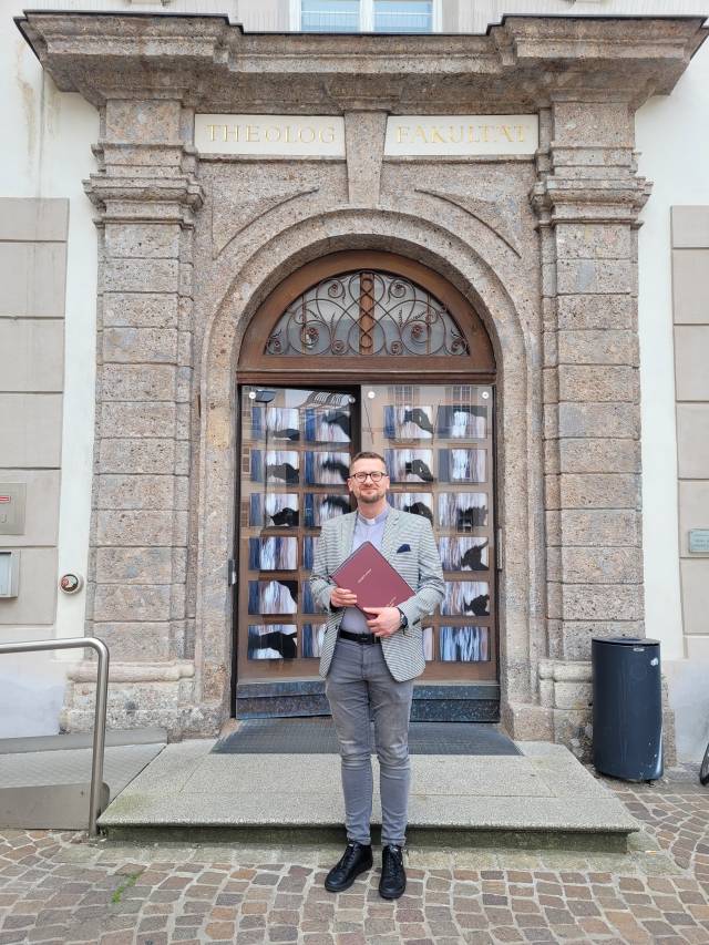 Die Dissertation unseres Pfarrers Piotr zur Erlangung des Doktorgrades der Theologie