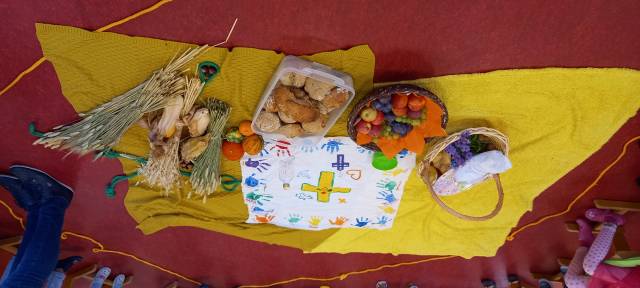 Erntedank Kindergarten Schwendau