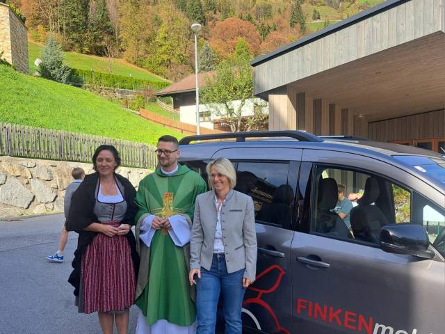 Fahrzeugsegnung in Finkenberg