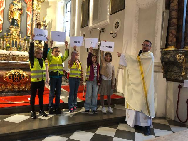 Heiliger Schutzengel mein…