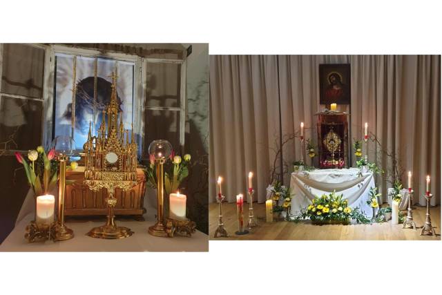 Von Gründonnerstag auf Karfreitag: Gefängniskapelle