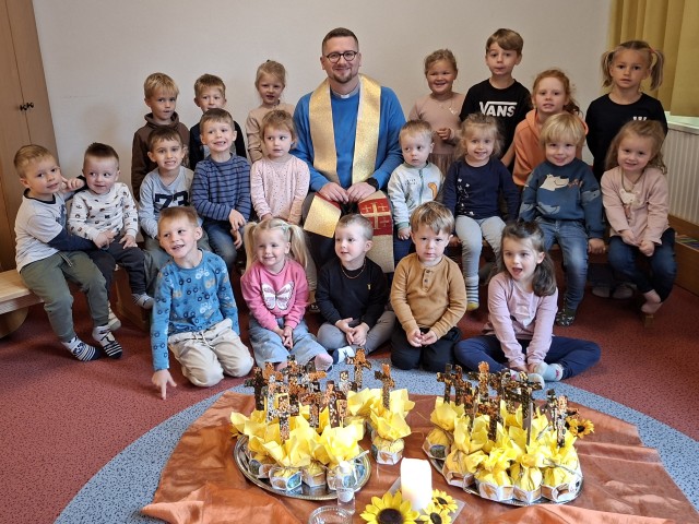 Erntedank mit unseren Jüngsten