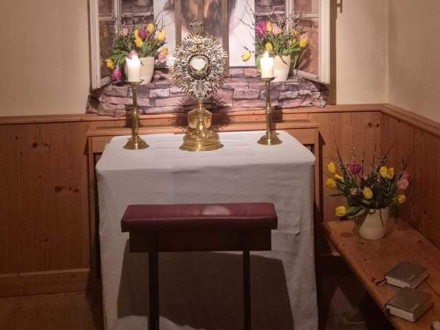 Gründonnerstag im Seelsorgeraum