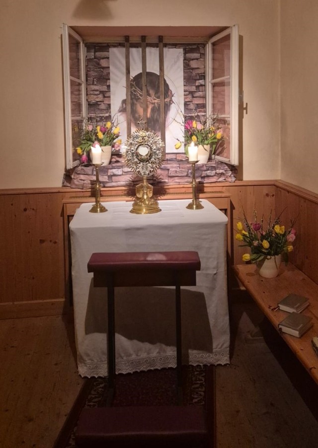 Gründonnerstag im Seelsorgeraum