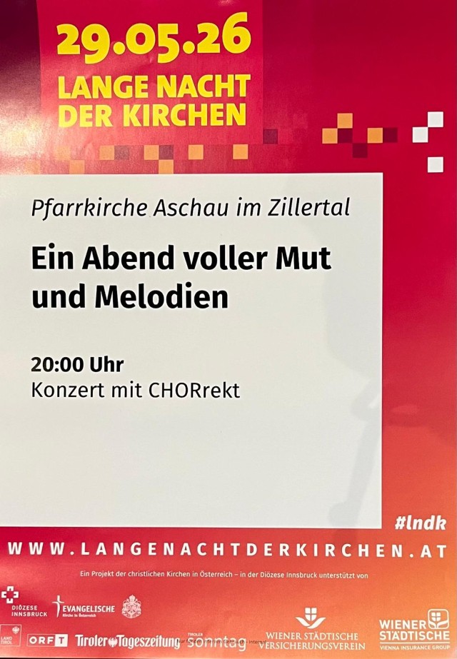 Lange Nacht der Kirchen in Aschau